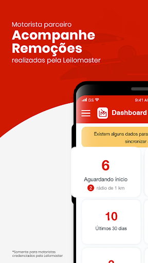 Android application Remoção Leilomaster screenshort