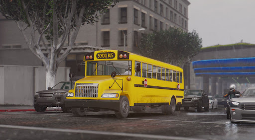 school bus driving Car Games Screen 3