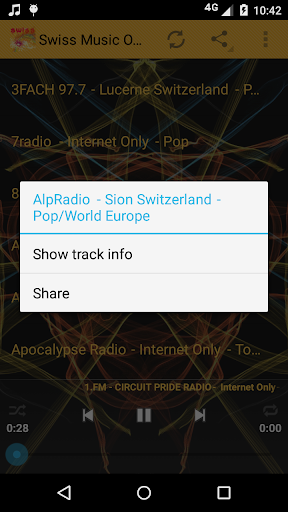 Swiss Music ONLINE Screen 2