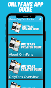 OnlyFans App Guide for Content Creator