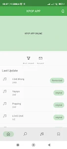 MF-KPOP: Kpop Lyrics App
