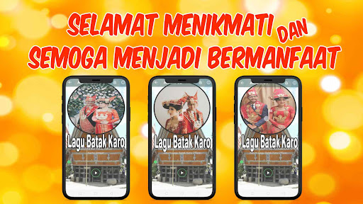Android application Album Lagu Batak Karo Offline screenshort