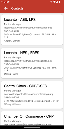 Citrus County Blessings Screen 2