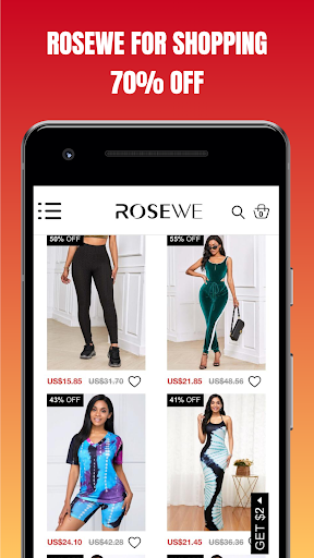 Rosewe Clothing Store Screen 2