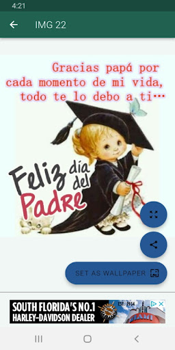 Feliz día de los padres Screen 2