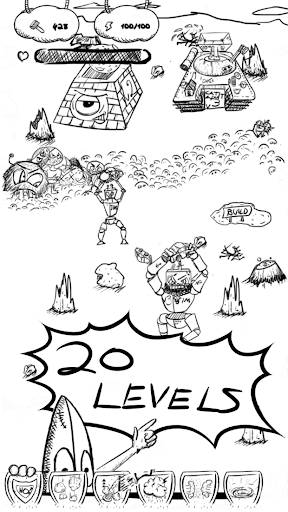 Sketch Wars Cartoon Tower Def