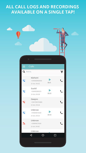 Android application Super Receptionist - Call Mgmt screenshort