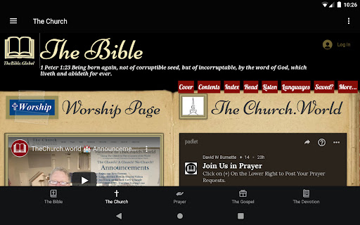 Screenshot of The Bible.Global