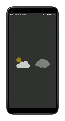 Android application Weather Forecast screenshort