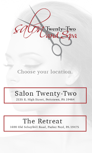 Salon Twenty-Two and Spa Screen 2