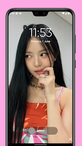 Captura de Pantalla 1 K-Idol NEWJEANS Live Wallpaper android