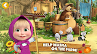 screenshot of Masha and the Bear: Farm Games