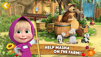 Game screenshot Masha and the Bear: Farm Games mod apk