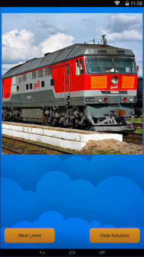 Пазлы с поездами