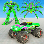 Cover Image of डाउनलोड राक्षस ट्रक स्पाइडर रोबोट कार 1.3 APK
