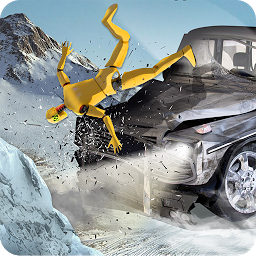 Icon image Car Crash Test Winter Road Sim