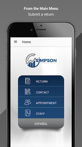 Android application Simpson Financial Consulting screenshort