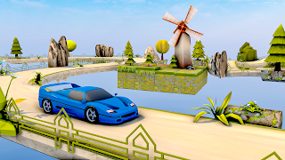Cartoonish Car Stunt Games 3D - Screenshot 2