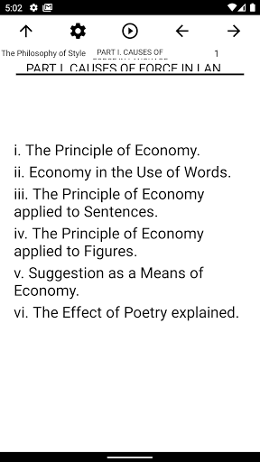 Book, The Philosophy of Style Screen 2