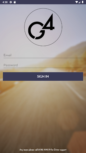 Android application G4 Driver screenshort