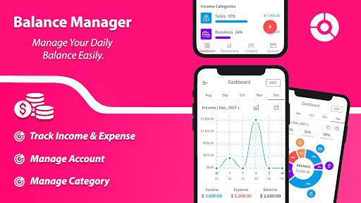 Android application Balance Manager- Money Tracker screenshort