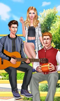 College Love Story: Teen Crush - Screenshot 1