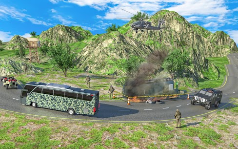 Army Coach Bus Simulator Game v1.7 MOD APK (Unlimited Money/Unlocked) Free For Android 6