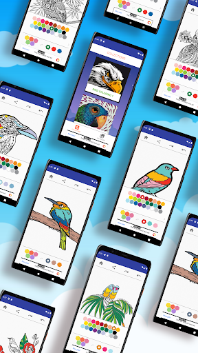 Bird Coloring Pages Screen 2