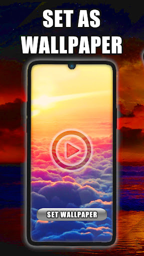 Android application Cloudy Sunrise Live Wallpaper screenshort