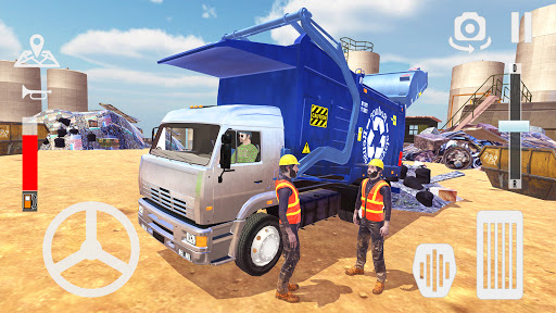Garbage Truck Driver 2020 Games: Dump Truck Sim 1.4 screenshots 11