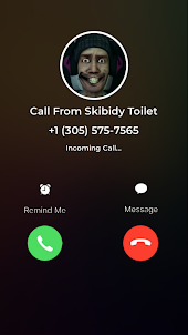 Skibidi Toilet Games Fake Call