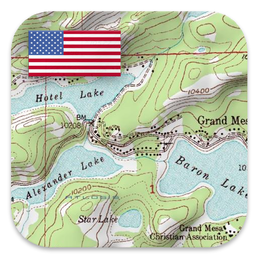 US Topo Maps 7.1.1 Icon