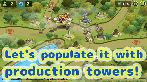 Luna and Monsters Tower Defense