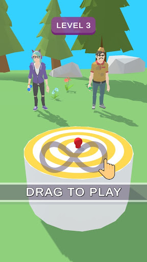 Android application Sticky Pop Darts 3D screenshort