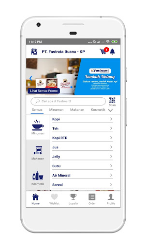 Fastmart Screen 2