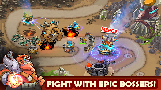 Screenshot 2 King Of Defense: Merge TD android