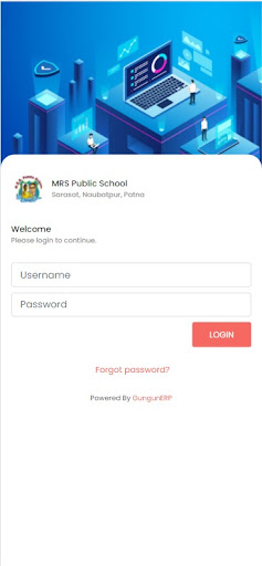 Android application MRS PUBLIC SCHOOL screenshort