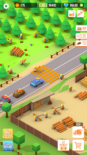 Idle Forest Lumber Inc MOD APK (Unlimited Money, Diamond) 4