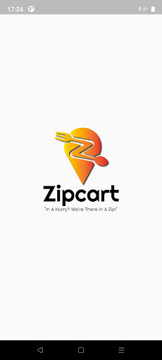 Android application Zipcart Restaurant screenshort
