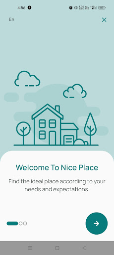 Android application NicePlace screenshort