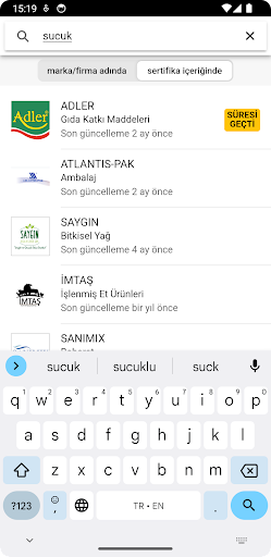 GİMDES Helal Gıda Screen 3