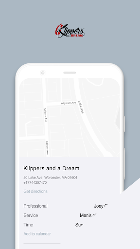Android application Klippers & A Dream screenshort