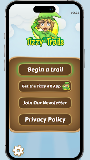 Tizzy Trails - AR Exploring Screen 3