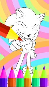 Blue Hedgehog Coloring Soni 1 APK + Мод (Unlimited money) за Android