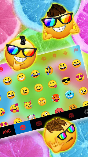 Summer Lemon Keyboard Backgrou Screen 3