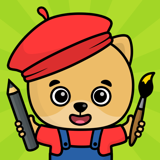 Kids Coloring & Drawing Games 3.115 Icon