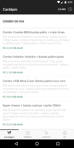 HOB Hamburgueria Screen 2