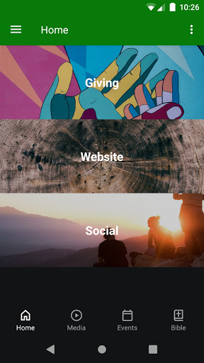 Android application Wilm Christian Center Church screenshort