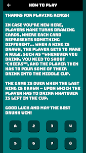 Kings - Drinking Game