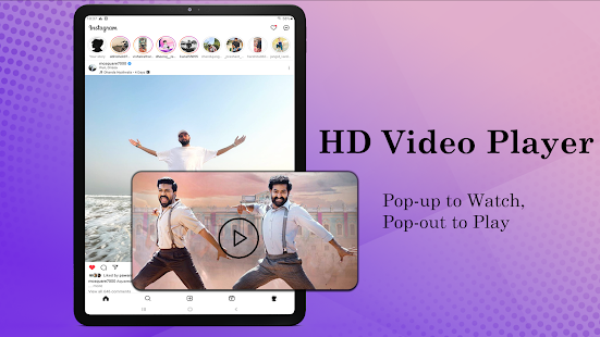 HD Video Editor & Downloader Captura de pantalla